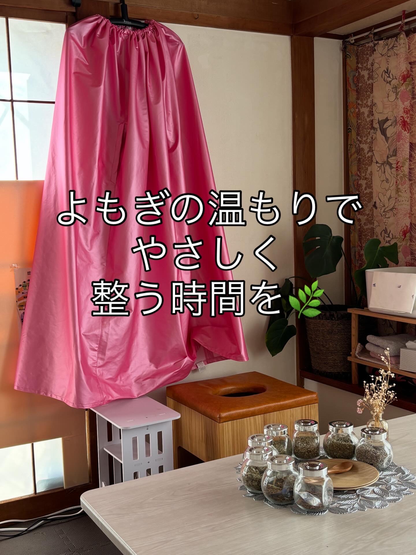 よもぎ蒸しの画像